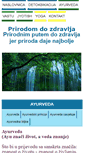 Mobile Screenshot of prirodom-do-zdravlja.net